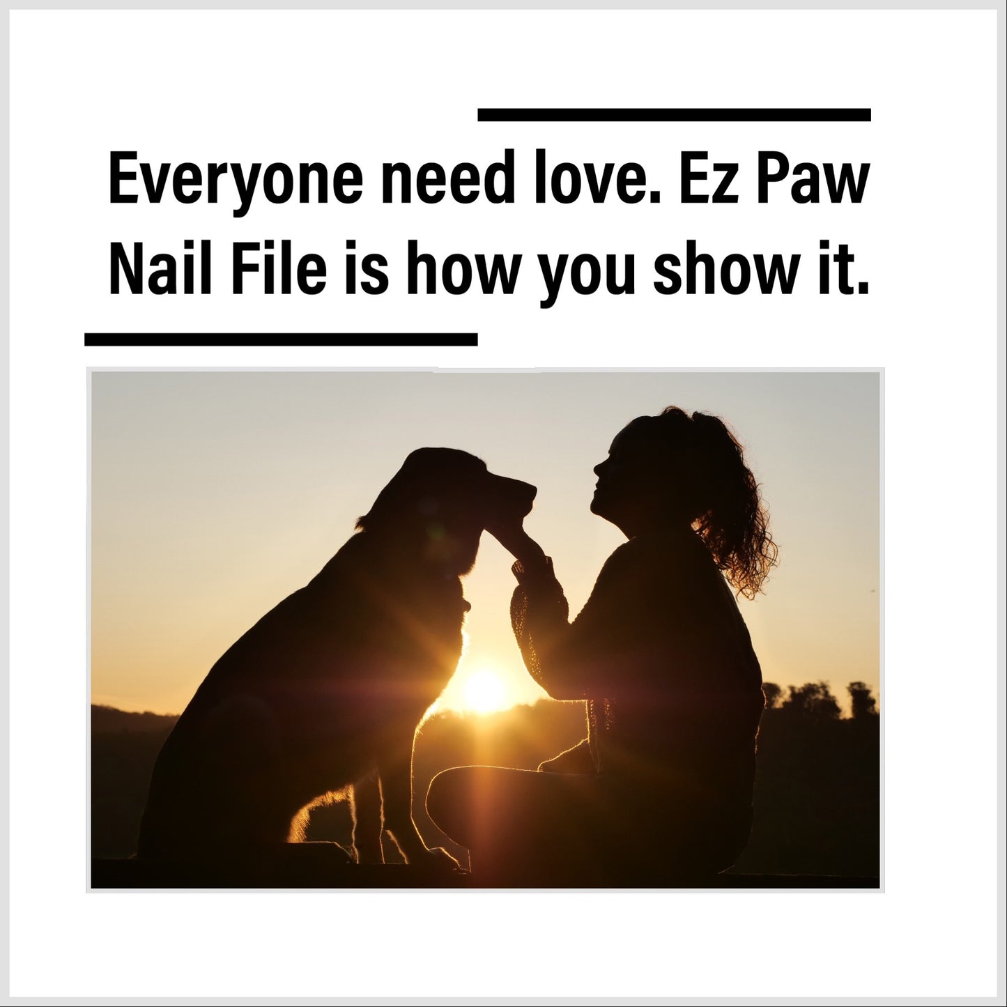 Ez Paw Nail File- Dog Nail File- Dog Grooming File- Stress Free file for dogs Nails- No Clippers No Grinders- Effective way to trim Dog Nails and Dewclaws